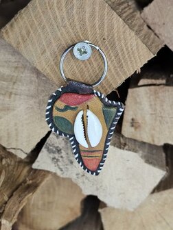 Sleutelhanger Africa (diverse kleuren)