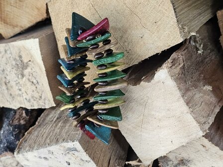 Armband kalebas - multicolor