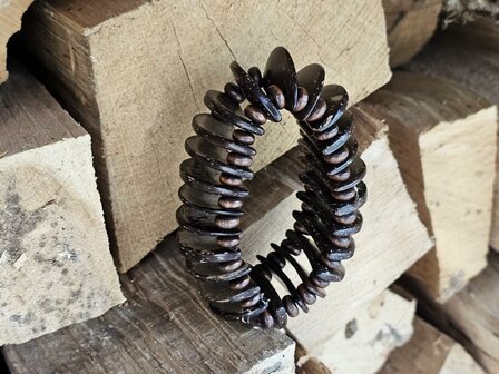 Armband kalebas - bruin (als 10-00015)