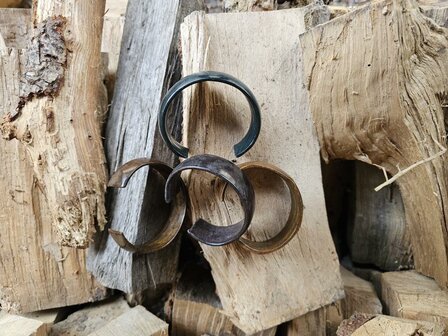 Armband leder - groen