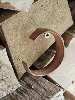 Armband leder - beige