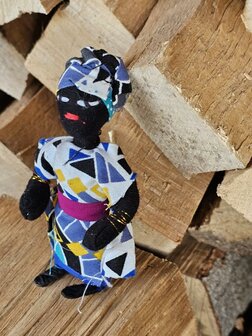 Magneet poppetje (ca 10 cm)