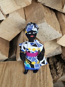 Magneet poppetje (ca 10 cm)
