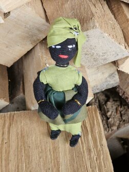 Magneet poppetje (ca 10 cm)