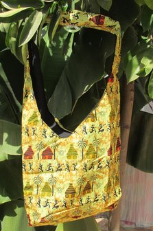 Lazy bag &quot;Yellow Native Africa&quot;