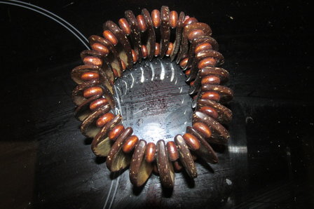Armband kalebas - bruin (als 10-00015)