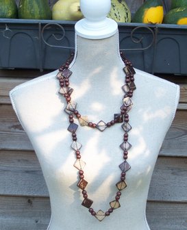 Ketting Calebas Brown