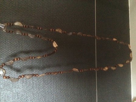 Ketting Calebas Brown