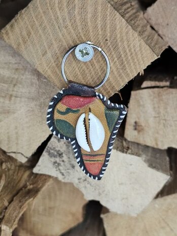 Sleutelhanger Africa (diverse kleuren)
