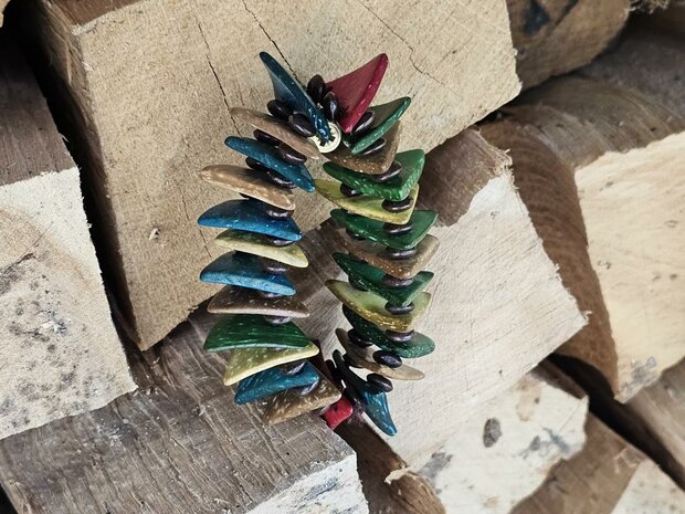 Armband kalebas - multicolor
