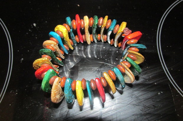 Armband kalebas - multicolor