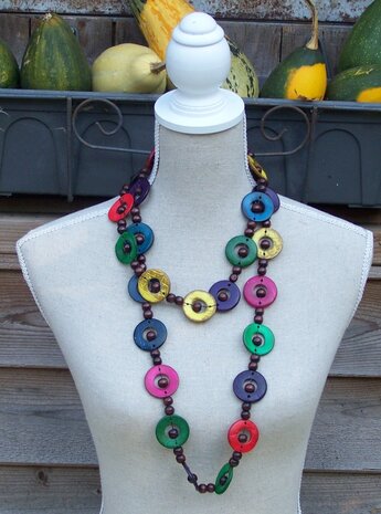 Ketting Calebas Multicolor