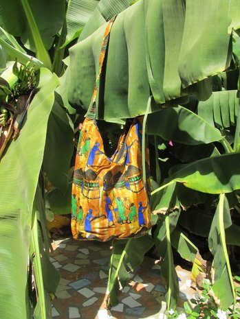 Lazy bag "African Village"