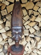 Beeld op voet (ca 84 cm)