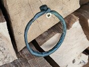 Armband leder met sluiting - groen