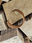 Armband leder - beige