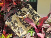 Laptop bag "Brown Mask"