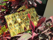 Laptop bag "Yellow Native Africa"