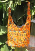 Lazy bag "Orange Native Africa"